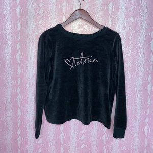 Victoria’s Secret black sweatshirt